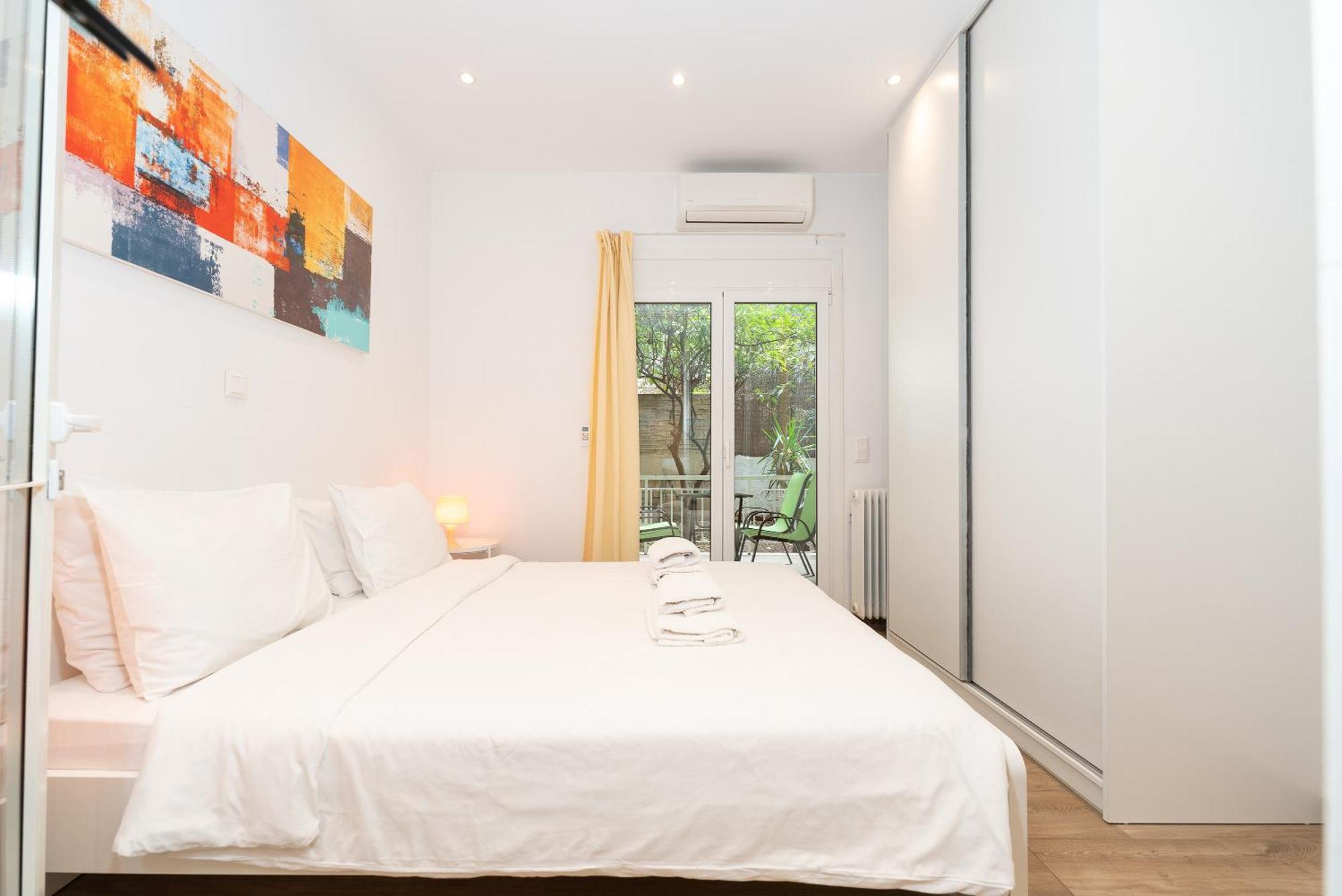 Spacious Peaceful Studio In Athens Luaran gambar